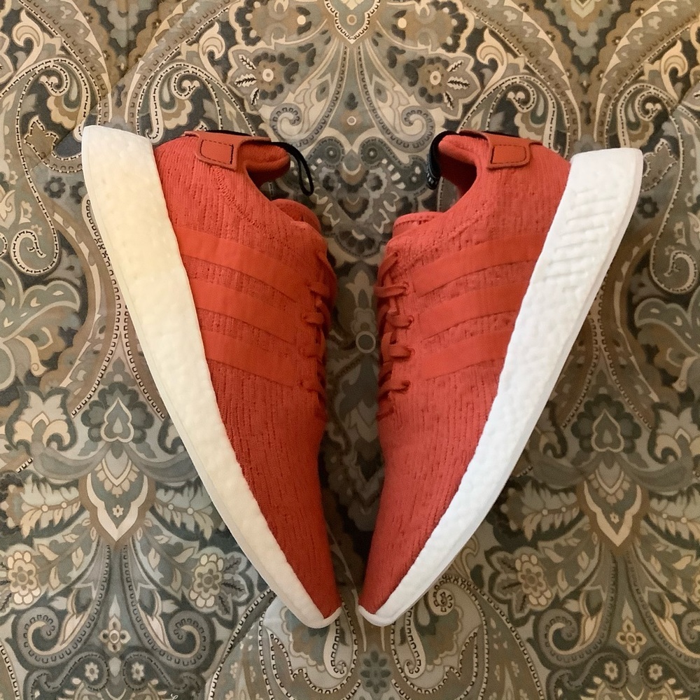 NWOB Adidas NMD 2 Burnt Orange Mens size 11 - Picture 4 of 8